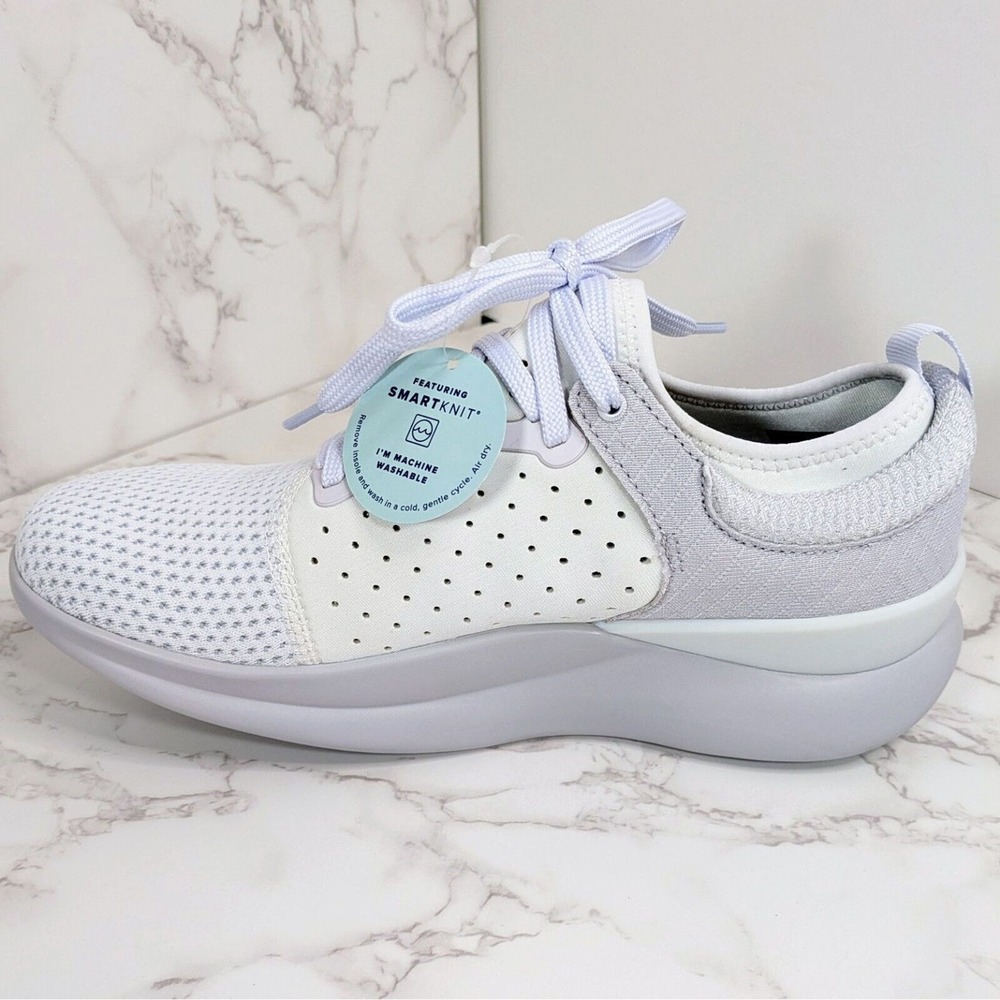moshn Rhythm Orthotic Walking Athletic Shoe Lucent White Size 7 NEW IN BOX $170 - Picture 7 of 11